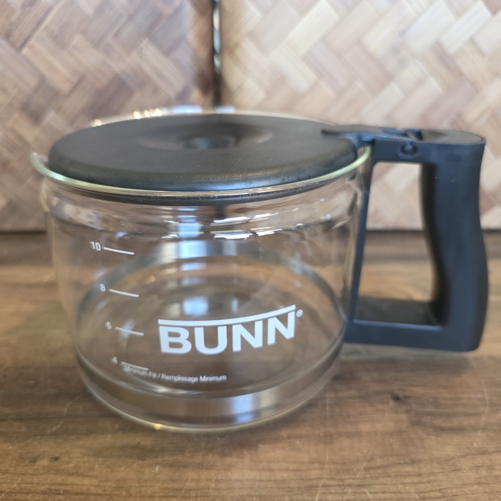 BUNN 10-Cup Replacement Coffee Pot Carafe OEM BX-B, BX-W, GRX-B, GRX-W